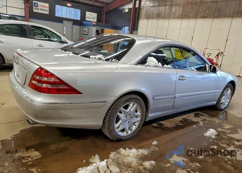 2002 Mercedes-Benz Cl 500 z USA, uszkodzony, nr VIN WDBPJ75J82A022734